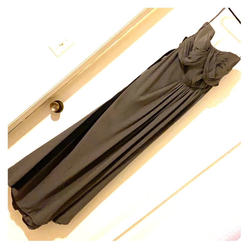 Gray Vera Wang dress